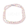 Transparent Electroplate Glass Beads Strands EGLA-I017-03-AB02-2