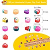 280Pcs 14 Style Handmade Polymer Clay Beads CLAY-SZ0001-56-7