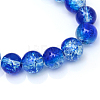 Baking Paint Crackle Glass Bead Strands CCG-S001-4mm-16-3
