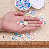 Beadthoven 480Pcs 3 Colors Star Transparent Acrylic Beads DIY-BT0001-17-19