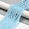 Imitation Jade Glass Beads Stands EGLA-A035-J4mm-B04-2