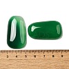 Natural Green Onyx Agate(Dyed and Heated) Cabochons G-Q018-07A-3