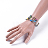 5 Loops Wrap Bracelets BJEW-JB04369-M-5