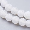 Natural Crackle Agate Beads Strands X-G-G055-6mm-5-3