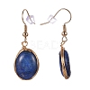 Natural Lapis Lazuli Pendant Jewelry Sets SJEW-JS01130-03-10