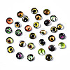 Glass Cabochons GLAA-WH0030-01-2