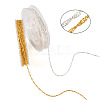 24M 2 Colors Soldered Brass Coated Iron Singapore Chains CH-YS0001-03-3