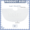 Polyester Gauze Bridal Shawl AJEW-ME0002-74A-2