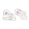 UV Plating Transprent Acrylic Beads OACR-S145-07B-3