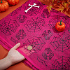 Halloween Theme Polyester Mesh Fabric DIY-WH0589-86B-3