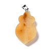 Natural Topaz Jade Pendants G-F714-01D-2