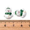Christmas Themes Baking Paint Alloy Pendants LS-FIND-G097-02I-3