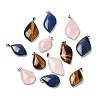 Natural Mixed Gemstone Pendants G-R486-03P-1