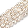 Natural Cultured Freshwater Pearl Beads Strands PEAR-L033-31D-1