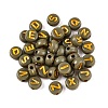 Plating Acrylic Beads PACR-T017-02C-1