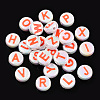 UV Plating Enamel Acrylic Beads PACR-N015-01G-2