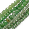 Natural Green Aventurine Beads Strands G-E380-02-8mm-1