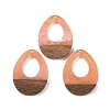 Resin & Wood Pendants WOOD-F015-17B-1