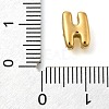 Ion Plating(IP) 304 Stainless Steel Slide Charms STAS-B075-37G-H-3