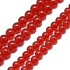 Natural Malaysia Jade Beads Strands G-L645-C01-6mm-16-2