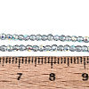 Transparent Glass Beads Strands EGLA-N028-01A-A01-5