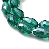 Electroplate Glass Beads Strands LS-EGLA-R008-15x10mm-2-4