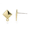 Alloy Stud Earring Findings PALLOY-T064-61LG-RS-3