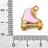 304 Stainless Steel Enamel Pendants SA-CBA7FC1-15G-01-3