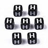 Opaque Acrylic Beads SACR-N002-01H-2