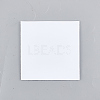 10Pcs 10 Patterns Square Waterproof Self-Adhesive Backsplash Tile Stickers DIY-WH0399-05-2