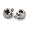 304 Stainless Steel Crimp Beads STAS-P373-02P-2