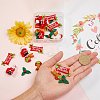 Christmas Theme Plastic Home Display Decorations AJEW-SZ0001-14-7