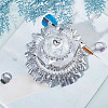 Plastic Rhinestone Ring Boxes CON-WH0086-142-3