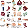 Autumn Daily Theme Colorful Self-Adhesive Picture Stickers DIY-P069-08-2