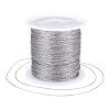 2 Rolls Round PET Metallic Thread MCOR-TADJ0001-01B-02-1