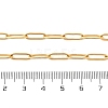 Ion Plating(IP) 304 Stainless Steel Paperclip Chain Necklace X-NJEW-D045-14G-4