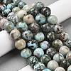 Natural Larimar Beads Strands G-P524-A02-05-2