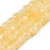 Natural Quartz Beads Strands G-S359-376B-1
