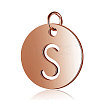 304 Stainless Steel Charms STAS-S105-T514R-S-1