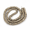 Electroplate Non-magnetic Synthetic Hematite Beads Strands G-N0321-07L-2