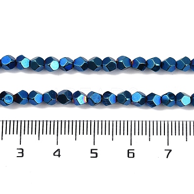 Electroplated Synthetic Non-magnetic Hematite Beads Strands G-A234-G03-01-1