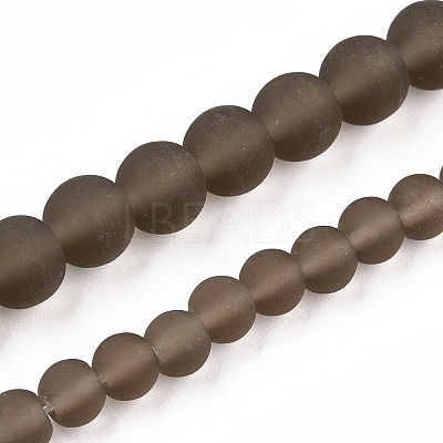 Transparent Glass Beads Strands GLAA-T032-T6mm-MD02-1