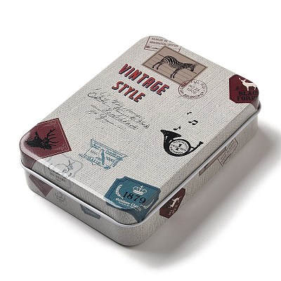 Rectangle Tinplate Storage Box CON-G005-B09-1