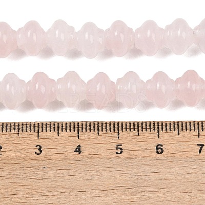 Natural Rose Quartz Beads Strands G-P595-C04-01-1