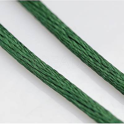Nylon Satin Rattail Cords NWIR-O002-07-1