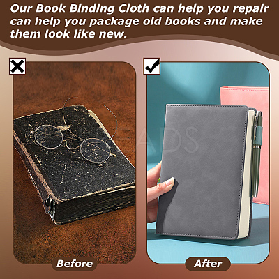 Faux Suede Book Covers DIY-WH20010-138W-02-1