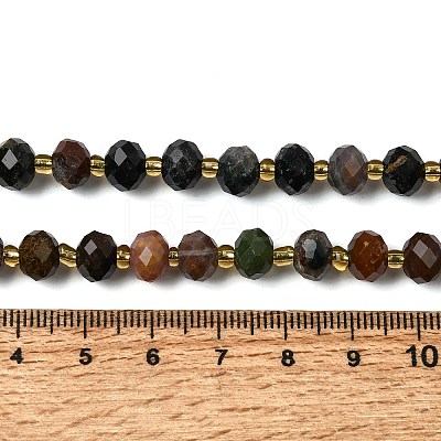 Natural Ocean Jasper Beads Strands G-D105-B05-1