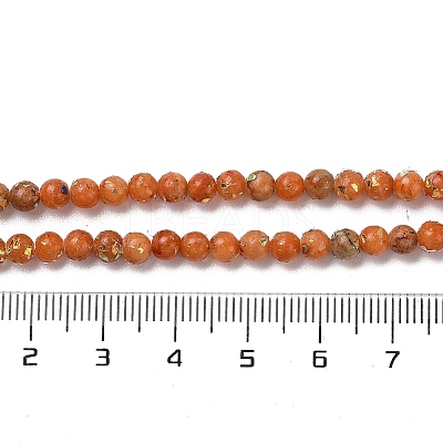 Assembled Natural Dolomite and Synthetic Opal Beads Strands G-Q017-G06-01B-1-1