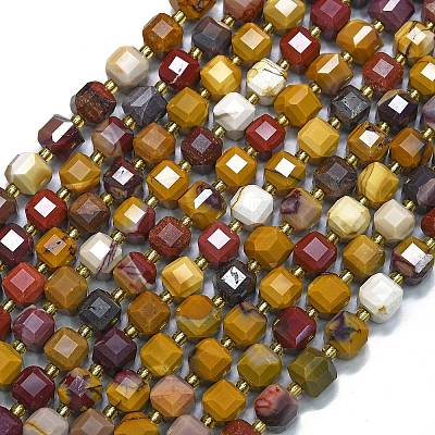 Natural Mookaite Beads Strands G-K389-A55-01-1