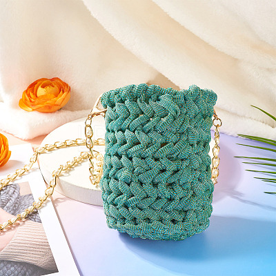 3 Skeins 3 Colors Polyester Yarn DIY-MB0002-06B-1